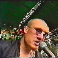 David Matásek u mikrofonu 29. června 1991 v Bzenci
