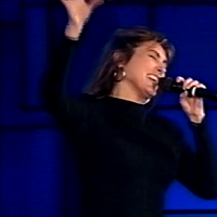 Laura Branigan na Festival de Viña v roce 1996.