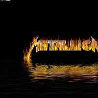 Metallica in flame