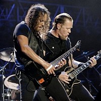 James Hetfield a Kirk Hammet