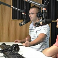 Igor Kmeťo a Robert Burian v radiu Expres so svojím letným hitom Veľký Plán